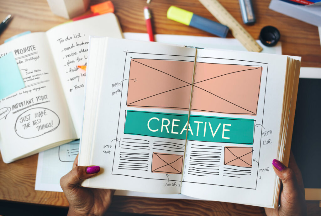Servicio de diseño gráfico para editoriales