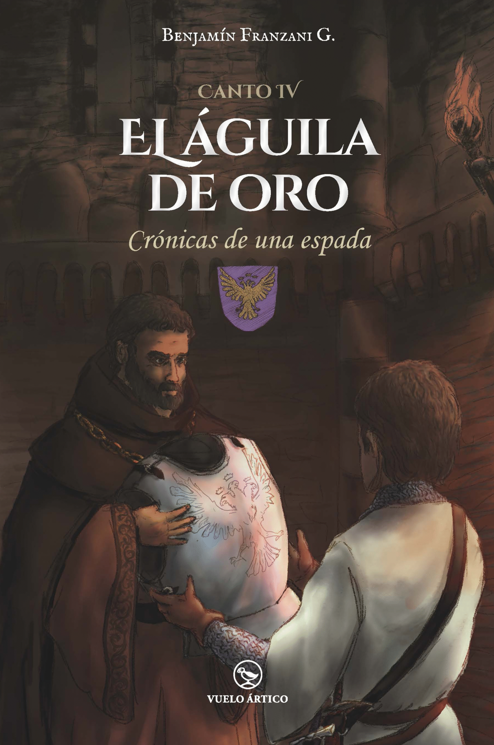 Cubierta de El águila de oro