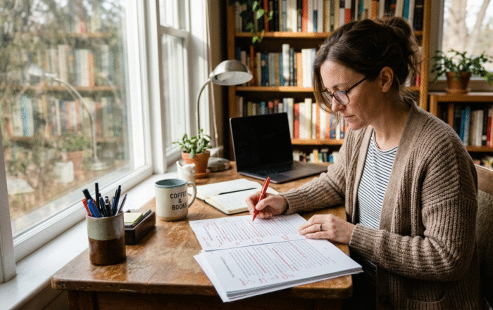 Servicios de corrección profesional de libros